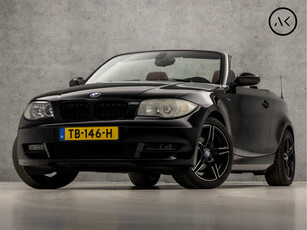 BMW 1 Serie Cabrio 118i Sport 143Pk (SOFFTOP, STOELVERWARMING, BRUIN LEDER, SPORTSTOELEN, PARKEERSENSOREN, CRUISE, LM VELGEN, CLIMATE, NIEUWSTAAT)