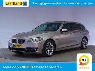 BMW 5 Serie TOURING 520i Luxury Edition Aut [ Leder Panoramadak Nav prof 360 cam]