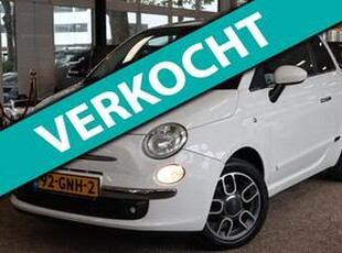 Fiat 500 1.2 Sport|Distributie nieuw|Par.sensoren|Vol onderhouden|Bruinleer|Lage KM stand|Sportvelgen|Topstaat|Zeer nette auto