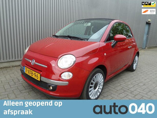 Fiat 500 C 1.4 Lounge/Cabrio/Airco/lmv/Parkeersensoren