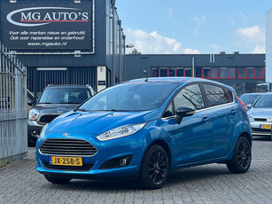 Ford Fiesta 1.0 EcoBoost Candy Blue Edition | Navi | Cruise Climate Control | NAP | PDC | Xenon | LM Velgen | Licht Sensor