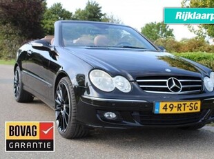 Mercedes-Benz CLK-klasse 200K 163pk Cabrio Avantgarde automaat ECC/cruise/navi/leer/PDC