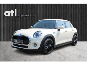 Mini Cooper Sportstoelen, LED koplampen, Union jack achterlichten, Parkeerassistent, MINI Driving Assistent, Cruise control, Coulour Line Carbon Black, Chili II, Voorbereiding Apple Car Play, Real Traffic information, inklapbare spiegels