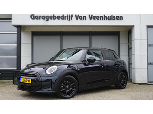 Mini One 1.5 102pk Classic 5-Deurs *Facelift* LED Union Jack Groot Navi Sportstoelen *Enigmatic Black Lak* 38906km NL auto!