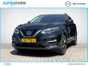 Nissan Qashqai 1.2 Tekna | Trekhaak | Panoramadak | Navigatie | 360° Camera | Stoelverwarming | LED Koplampen | Rijklaarprijs!