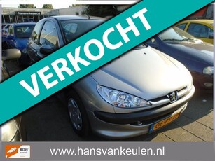 Peugeot 206 1.9d xr 5drs apk 11-2017 nette auto