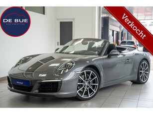 Porsche 911 991.2 Carrera Cabrio PDK Bose Sportuitlaat Agaatgrijs Cabriolet Dealer Onderhouden