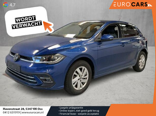 Volkswagen Polo 1.0 TSI 95pk DSG Style | Navigatie | Apple Carplay/ Android Auto | Parkeersensoren | Camera | Blind Spot Assist | Adaptive Cruise Control | Stoelverwarming | Ledverlichting | Getinte ramen | Climate Control