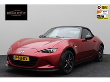 Mazda MX-5 1.5 SkyActiv-G 131 GT-M Cabrio 2016 | Airco | Cruise Control | Navigatie | Stoelverwarming | Parkeersensoren | Stuurbediening | DAB | Climate Control | LED | Keyless | Boekjes