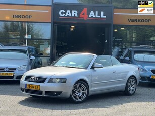 Audi A4 Cabriolet 2.4 V6 Exclusive CABRIO/AUTOMAAT/VOL