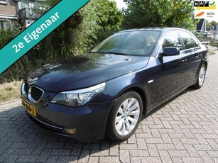 BMW 5-serie 520i 163pk 6-bak 2e eig. Leder Navi Cruise