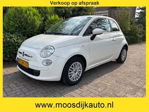 Fiat 500 1.2 i Automaat/ Airco/ Orig NL Auto/ met NAP/ Nw