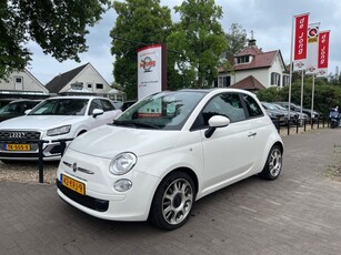 Fiat 500 1.2 SPORT AUTOMAAT / PANODAK AIRCO-ECC HALF LEDER 16''