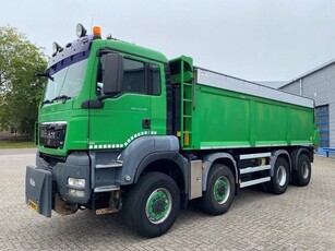 MAN TGS 43.480 / 8X8 / AJK TIPPER 22 KUUB ISOLATED /