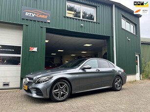 Mercedes-Benz C-KLASSE Amg Line Pano camera leer Face lift