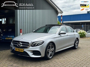 Mercedes-Benz E-klasse 200 Business Solution AMG Panoramadak Widescreen Multibeam Leer/Alcantara Trekhaak Carplay Sfeerlichting