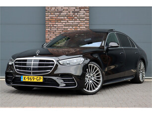 Mercedes-Benz S-Klasse 400d 4MATIC Lang AMG Line Aut9 | Airmatic | Achterasbesturing | Distronic+ | MBUX Tablet | 3D-Display | Stoelverwarming-/ventilatie | Burmester | Digital Light | Massage | Rijassistentiepakket+ |