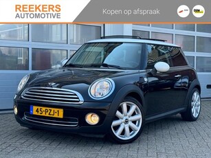 Mini Cooper 1.6 MAYFAIR Dakje Zw.Leer Navi Clima