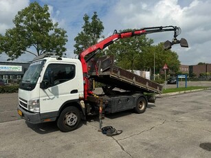 Mitsubishi Canter KIPPER + FASSI CRANE F38 + REMOTE CONTROL