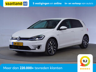 Volkswagen e-Golf e-Golf [ Warmtepomp Full led Navi ]