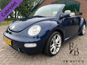 Volkswagen New Beetle Cabriolet 1.6 Highline UNIEKE KM AIRCO LEDEREN BEKLEDING