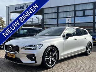 Volvo V60 2.0 T4 Automaat R-Design Navigatie Panoramadak Trekhaak ACC Pilot Assist Led 19 Inch Velgen Camera DAB Carplay Android Standkachel Sportstoelen Stoel+Stuur Verwarming NL Auto