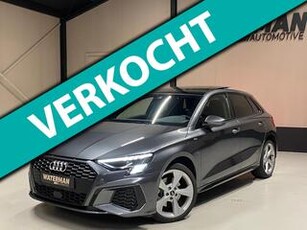 Audi A3 40 TFSIe S-LINE/PANO/RS-STOEL/KEYLESS/B&O/SFEER/VOLLL!