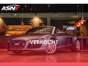 Audi R8 Spyder 5.2 FSI Quattro V10, 525 PK, FIRST/OWNER, Only/4900KM, Keramiek, Nappa/Leder/Stiksels, B&O, BTW, NIEUW!!