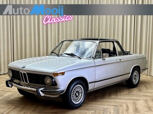 BMW 02-SERIE 2002 Baur Top Cabriolet / Eerdere restauratie / 1975 / Eén van de allerlaatsten