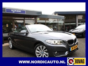 BMW 2 Serie CABRIO 220i SPORT AUTOMAAT / XENON- NAVIGATIE-