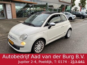 Fiat 500 0.9 TwinAir Gucci Cabrio , Lederen bekleding