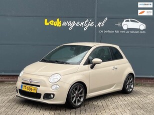 Fiat 500 1.2 500S *cappuccino *alcantara *perfect onderhoud