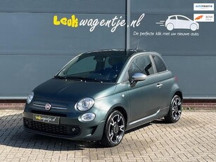 Fiat 500 1.2 Rockstar *carplay *16 inch *matgroen *VERKOCHT*