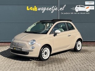 Fiat 500 C 1.2 Lounge Cabrio Holiday Edition *cappuccino