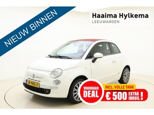 Fiat 500 C 1.2 Pop Cabrio Airco Parkeersensoren