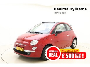 Fiat 500 C 1.2 Pop Cabrio Parkeersensoren Achter Radio