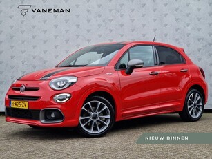 Fiat 500 X 1.3 GSE Sport Automaat Stoelverwarming Clima Cruise DAB Camera Navi Apple C