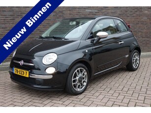 Fiat 500C 0.9 TwinAir Lounge Cabriolet Automaat, leder