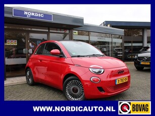 Fiat 500E CABRIO RED 70 KW- ACTIERADIUS GEMIDDELD 160 KM A