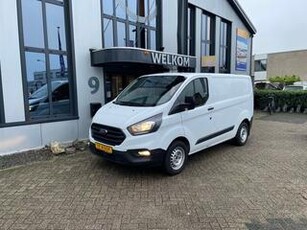 Ford TRANSIT CUSTOM 2.0 Tdci 108pk, airco, 3-pers, pdc, schuifdeur, bluetooth,