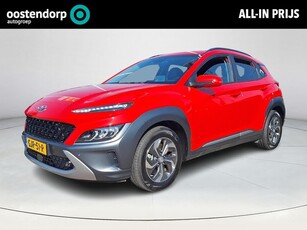 Hyundai Kona 1.6 GDI HEV Premium Rijklaarprijs! Leder