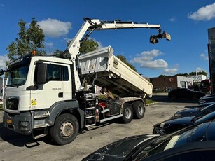 MAN TGS 26.400 6X4 HIAB 166D + REMOTE CONTROL + 2 WAYS