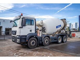 MAN TGS 32.360 BB+MIXER 9M³ (bj 2012, automaat)