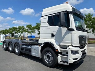 MAN TGS 35.480 8x4-4 BL HYVA haakarm 26-62-S Automaat