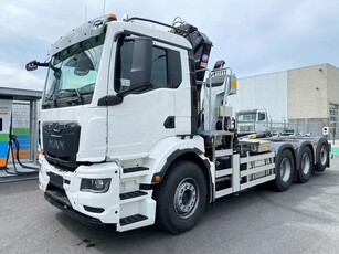 MAN TGS 35.480 8x4-4 BL kraan HMF 1943-Z2 HyvaLift