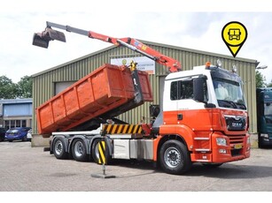 MAN TGS 36.420 8X4 2018. HMF 1943 Z + GRIJPER + HYVALIFT