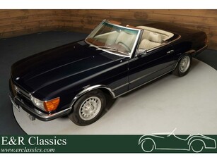 Mercedes-Benz 350 SL Donkerblauw Handgeschakeld 1971