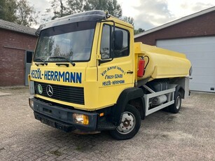 Mercedes-Benz 814 6000 ltr Tank Germany truck With only