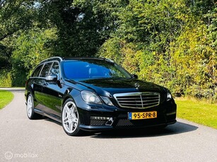 VERKOCHT ! Mercedes E-klasse Estate AMG 63 2011 Zwart