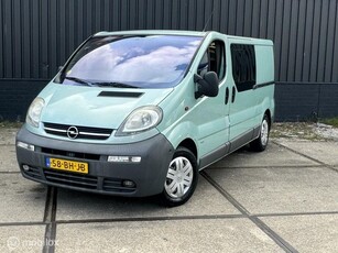 Opel Vivaro bestel 2.0i L2H1 BENZINE / DUBBEL CABINE / AIRCO